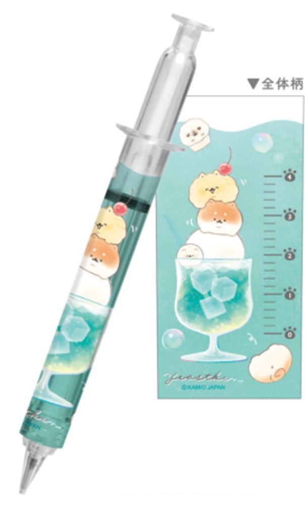 10本セット　セット　セット商品　オリジナル　注射器型シャープ0.5mm　いーすとけん。　動物　アニマ..