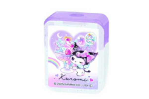 【10個セット】　【セット】　【セット商品】　サンリオキャラクターズ　スクエア鉛筆削りハート　クロ..