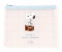 【送料無料】 スヌーピー SNOOPY journeyシリーズ メッシュフラットポーチピーナッツ ウッドストック すぬーぴー アニメ キャラクター ケース 小物入れ 収納 メイク 化粧 コスメ 雑貨 グッズ かわいい|詳細画像