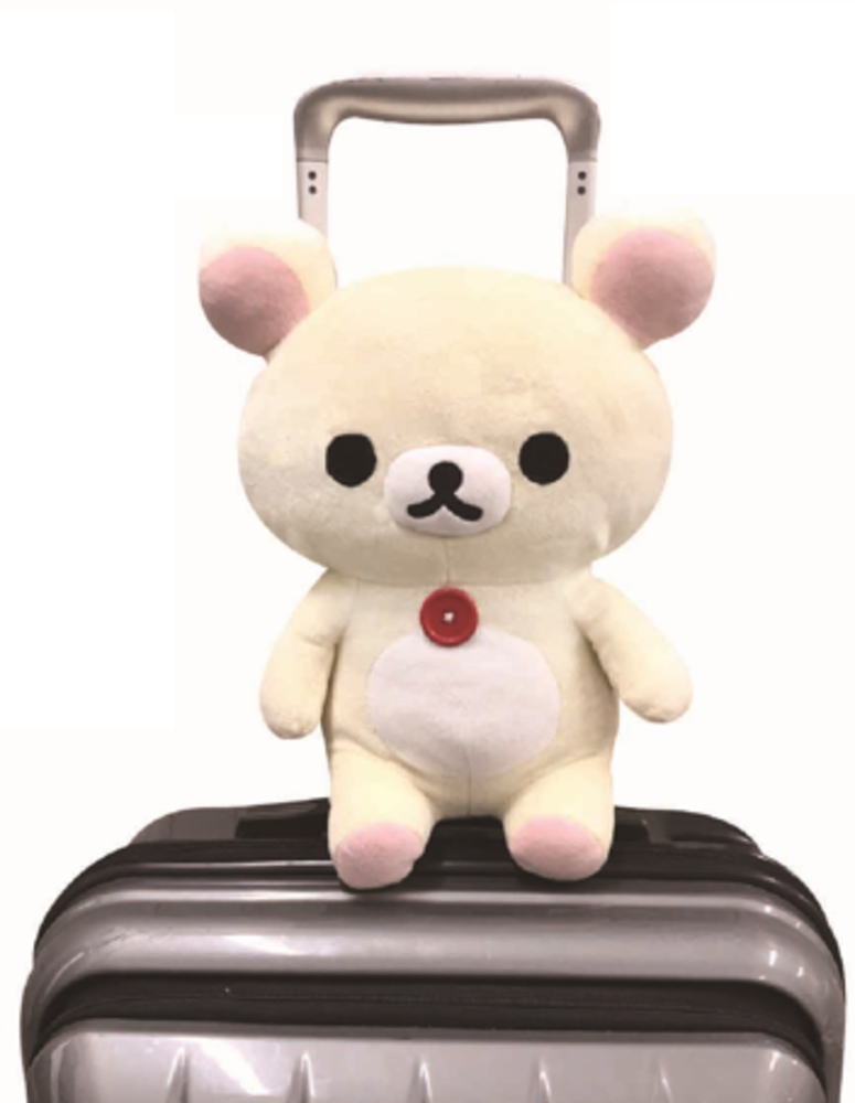 リラックマ　キャリーオンショルダーバッグ　コリラックマ　サンエックス　くま　ゆるキャラ　かばん　..