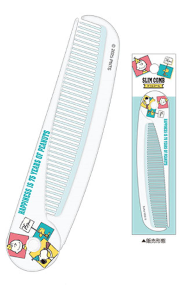 スヌーピー　SNOOPY　スリムコームフレーム　75th　ピーナッツ　ウッドストック　すぬーぴー　アニメ　..