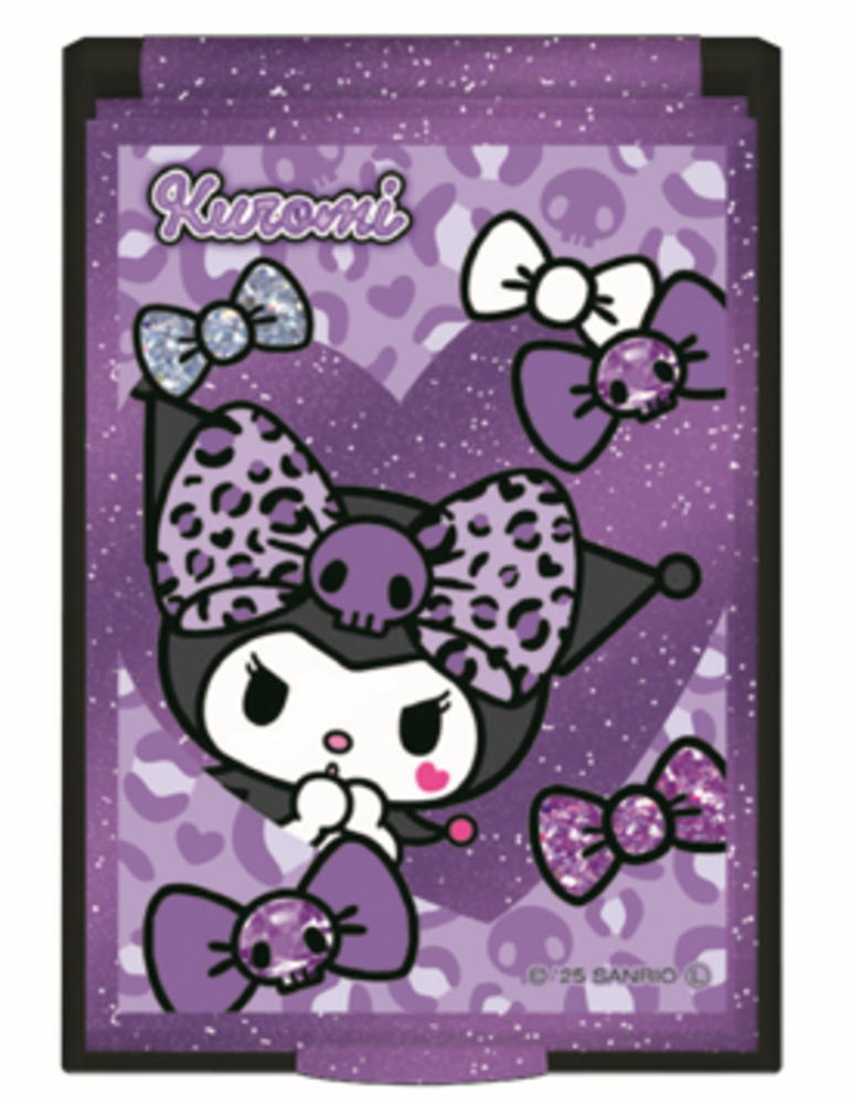 【送料無料】 【日本製】 サンリオキャラクターズ カードミラーS クロミ ギャルアート かがみ 鏡 折りたたみ コスメ 化粧 メイク 雑貨 グッズ かわいい