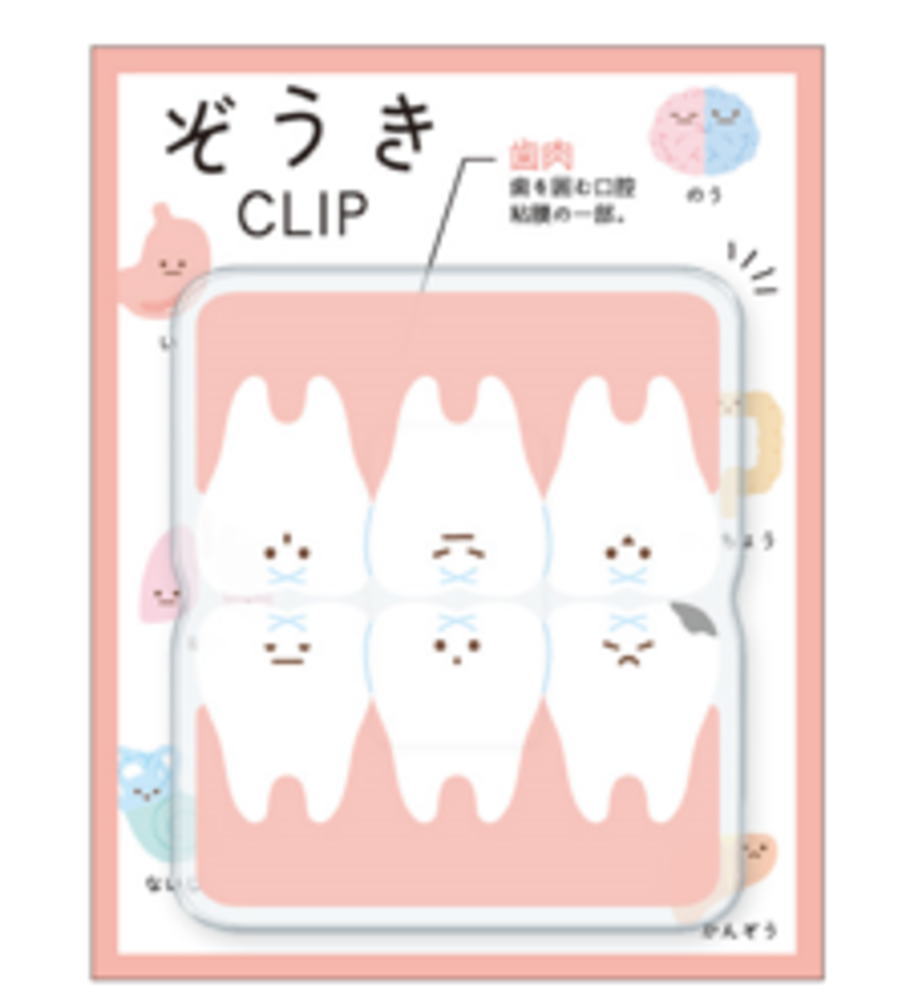 【6個セット】　【セット】　【セット商品】　【日本製】　オリジナル　ぞうきクリップ歯2　留め　文房..