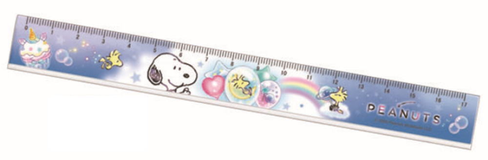 【送料無料】　【10本セット】　【セット】　【セット商品】　スヌーピー　SNOOPY　スリム17cm定規ピー..