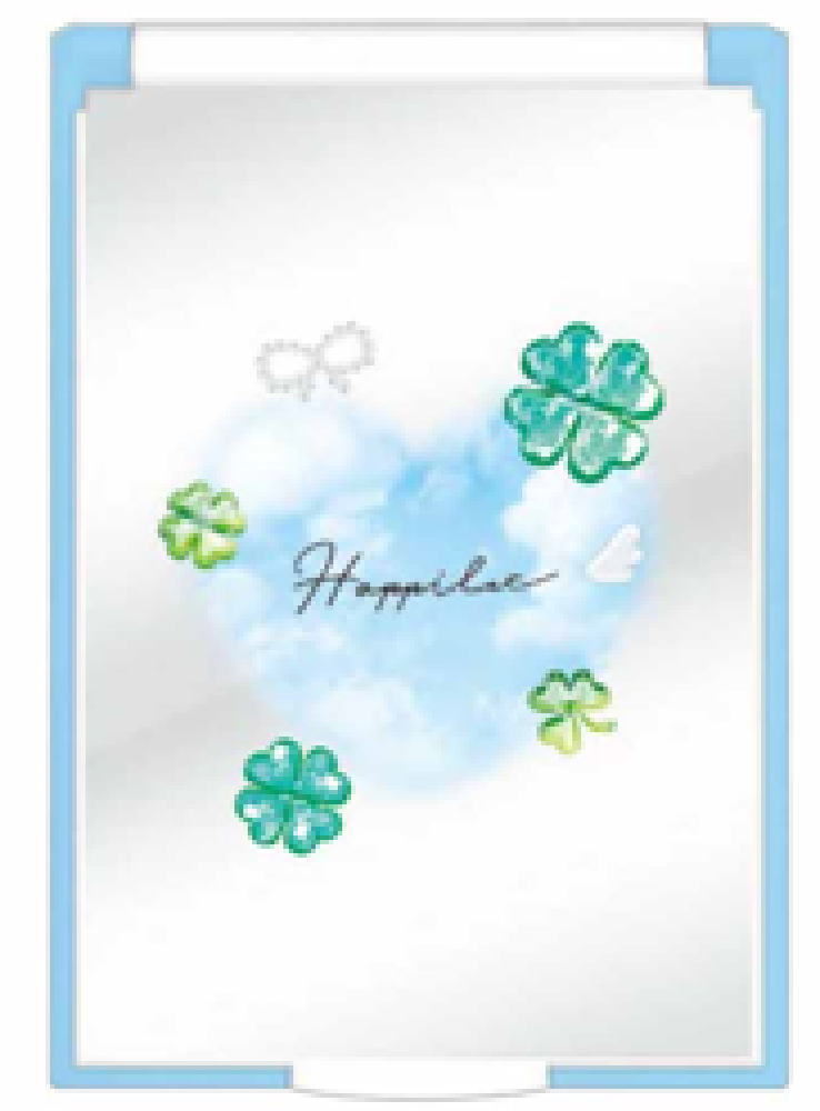 【3個セット】 【セット】 【セット商品】 【日本製】 オリジナル Sサイズミラーハピロット クローバー 鏡 折りたたみ メイク 化粧 コスメ 雑貨 グッズ か...