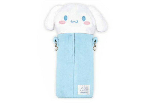 【送料無料】　サンリオキャラクターズ　ぬいぐるみボトルケースシナモロール　シナモン　水筒　マグ　..