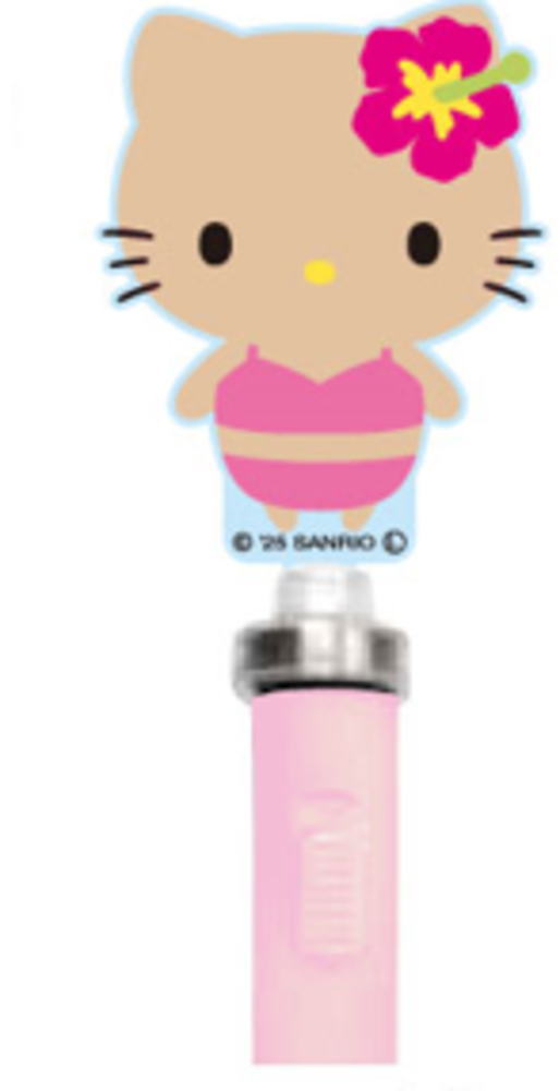 サンリオキャラクターズ　アクリルスピンゲルペン水着　ハローキティ　ぎゅるりーぬ　ペン　筆記用具　..