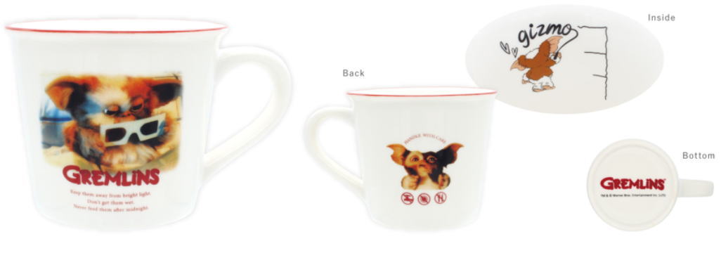 グレムリン　カラーラインメジャーマグ3Dメガネ　レッド　赤　コップ　カップ　食器　食事　キッチン　..