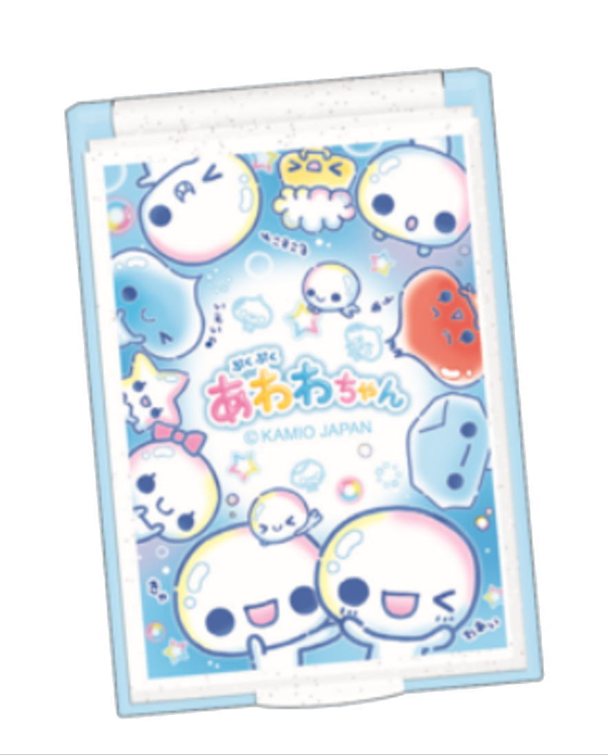 【3個セット】 【セット】 【セット商品】 【日本製】 オリジナル 平成キャラクター カードミラーS なかよし あわわちゃん 平成ファンシー 鏡 折りたたみ メイク 化粧 コスメ 雑貨 グッズ かわいい