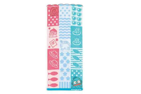 【送料無料】　サンリオキャラクターズ　フェイスタオルシャンブルハンギョ　ハンギョドン　たおる　ミ..