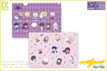 【Fate】クリアファイル【FGO】【ファイル】【整理整頓】【ゲーム】【アニメ】【キャラ】【フェート】【文房具】【学校】【勉強】【生活雑貨】【サンリオ】【ミニキャラ】【かわいい】