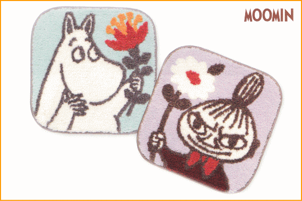 【ムーミン】【moomin】チェアシート【花を持つムーミン】【リトルミイ】【ミイ】【シート】【クッション】【座布団】【インテリア】【アニメ】【グッズ】【かわいい】