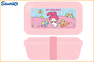 【サンリオキャラクター】ラタンバスケット風ランチボックス【マイメロディ18】【マイメロディ】【マイメロ】【サンリオ】【お弁当箱】【ランチボックス】【弁当箱】【遠足】【グッズ】【ピクニック】【キッズ】【かわいい】