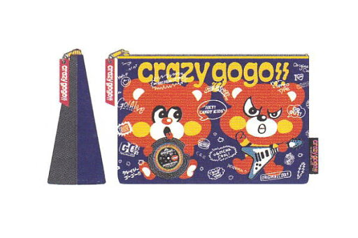 【crazy gogo!!】平ポーチ【クレイジーゴーゴー】【クマ】【ベアー】【crazygogo】【文房具】【学校】【勉強】【ペンケース】【筆箱】【小物入れ】【化粧ポーチ】【グッズ】【カッコイイ】【レトロ】 【crazy gogo!!】平ポーチ【クレイジーゴーゴー】【クマ】【ベアー】【crazygogo】【文房具】【学校】【勉強】【ペンケース】【筆箱】【小物入れ】【化粧ポーチ】【グッズ】【カッコイイ】【レトロ】