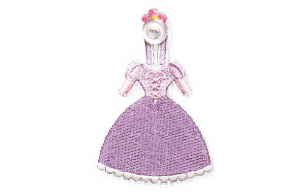 【日本製】【ディズニープリンセス】デコレーション刺繍【ラプンツェルデコドレス】【塔の上のラプンツェル】【姫】【映画】【アニメ】【ブローチ】【ピンバッジ】【ボタン】【作品】【かっこいい】