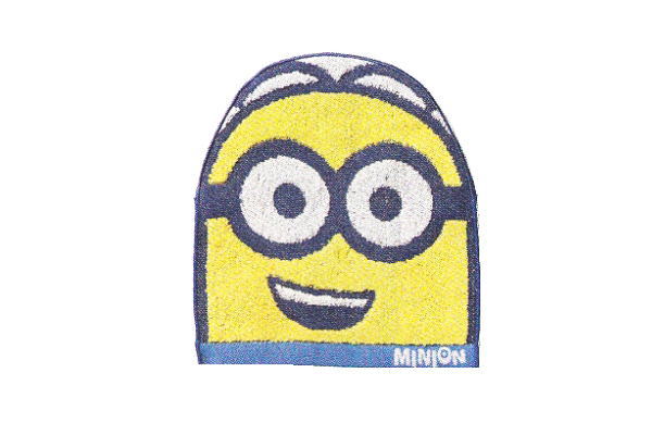 【送料無料】【ミニオンズ】ミニタオル【スマイリーイエロー】【グッズ】【Minions】【キャラ】【映画】【ユニバーサル】【アニメ】【タオル】【たおる】