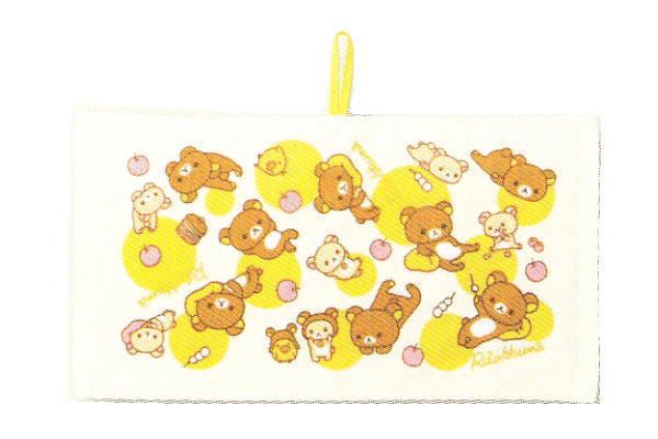 【リラックマ】おでかけタオル【おやつ】【りらっくま】【RILAKKUMA】【サンエックス】【ゆるキャ ...