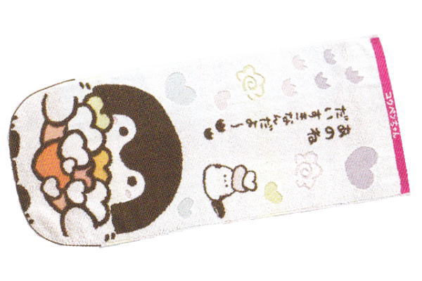 【LINEスタンプ】【コウペンちゃん】フェイスタオル【ギュッとハート】【ライン】【LINE】【アプリ】【スタンプ】【ぺんぎん】【皇帝ペンギン】【コウテイペンギン】【タオル】【たおる】【生活雑貨】