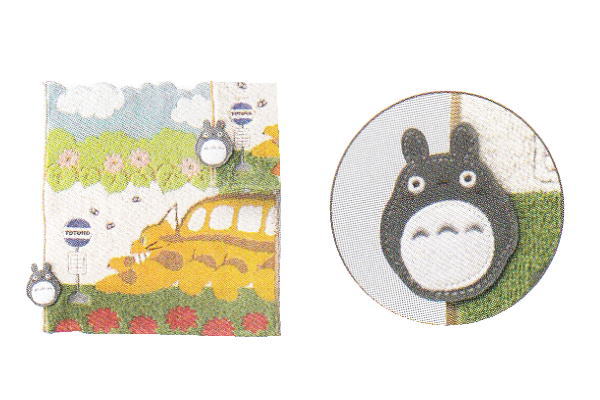 【送料無料】　スタジオジブリ　となりのトトロ　ウォッシュタオルネコバスとトトロ　メイ　宮崎駿　ジブリ ...