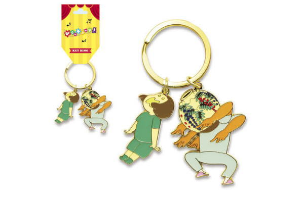 【送料無料】【びじゅチューン】キーリング【ツボのツボマッサージ師】【美術】【キーホルダー】【Eテレ】【キーチェーン】【グッズ】【NHK】【キャラクター】【コレクター】【テレビ】のサムネイル