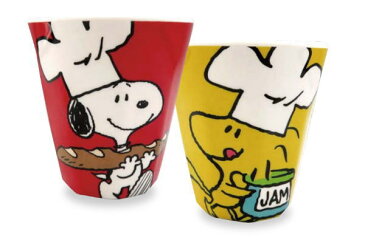 【スヌーピー】【SNOOPY】メラミンカップクッキング【スヌーピーとウッドストック】【タンブラー】【グッズ】【スヌーピー】【コップ】【メラミン】【カップ】【ピーナッツ】【食事】【食卓】【キッチン】【かわいい】