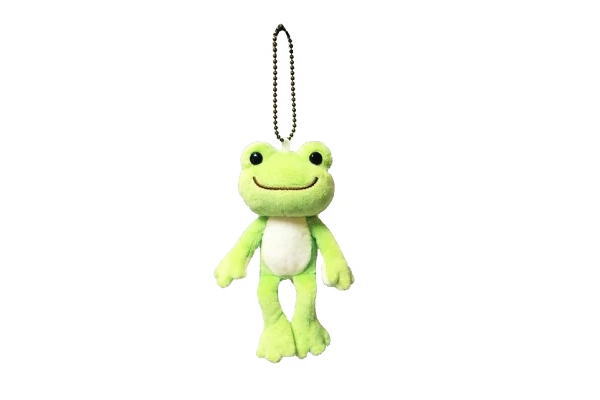 【送料無料】　かえるのピクルス　マスコットベーシック　pickles the frog　カエル　キッズ　ぬいぐるみ　お人形　人形　ボールチェーン　児童　子供　幼児