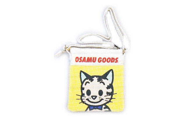 【オサムグッズ】【OSAMU GOODS】Wポシェットショルダー【キャット】【ドーナツ】【オサム】【カラフル】【鞄】【かばん】【ポーチ】【小物入れ】【ポシェット】【子供】【かわいい】