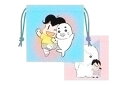 【少年アシベ】巾着【アシベとスガオくん】【ゴマちゃん】【アシベ】【アニメ】【巾着袋】【巾着】【ランチ巾着】【お弁当】【袋】【小物入れ】【ポーチ】【グッズ】(3)