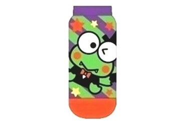 【送料無料】【サンリオキャラクター】HALLOWEEN SOCKS【HWけろっぴ】【PU×GR】【けろけろけろっぴ】【ケロケロケロッピ】【ケロッピ】【けろっぴ】【かえる】【カエル】【サンリオ】【ソックス】【レディース】【くつした】【靴下】【かわいい】