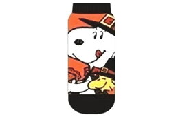 【スヌーピー】【SNOOPY】HALLOWEEN SOCKS【パイ】【OR×BK】【すぬーぴー】【ピーナッツ】【ウッドストック】【アニメ】【ソックス】【レディース】【くつした】【靴下】