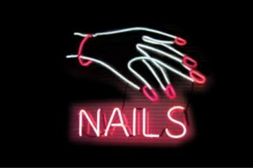 【ネオン】ネイル【NAILS】【ネイルサロン】【付け爪】【サロン】【NAIL】【爪】【つめ】【イラスト】【ネオンライト】【電飾】【LED】【ライト】【サイン】【neon】【看板】【イルミネーション】【インテリア】【店舗】【ネオンサイン】【アメリカン雑貨】【おしゃれ】