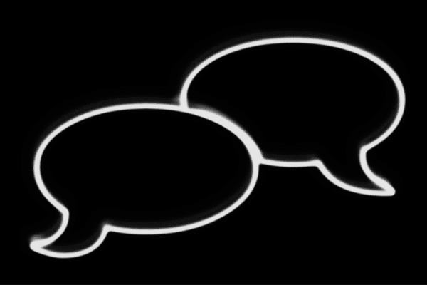 ネオン　ふきだし吹き出し　アイコン　マーク　せりふ　セリフ　ネオンライト　電飾　LED　ライト　サイン　neon　看板　イルミネーション　インテリア　店舗　ネオンサイン　アメリカン雑貨　おしゃれ