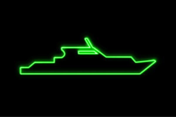 ネオン　船ふね　舟　シップ　乗り物　ship　海　アイコン　イラスト　ネオンライト　電飾　LED　ライト　サイン　neon　看板　イルミネーション　インテリア　店舗　ネオンサイン　アメリカン雑貨　おしゃれ