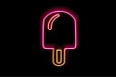 ネオン アイスクリーム8 アイスキャンディー ICE CREAM アイス アイコン ネオンライト 電飾 LED ライト サイン neon 看板 イルミネーション インテリア 店舗 ネオンサイン アメリカン雑貨 おしゃれ