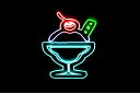 ネオン パフェ14 アイスクリーム ICE CREAM アイス アイコン デザート カフェ ネオンライト 電飾 LED ライト サイン neon 看板 イルミネーション インテリア 店舗 ネオンサイン アメリカン雑貨