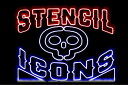 【ネオン】STENCIL【ステンシル】【ドクロ】【文字】【アイコン】【イラスト】【ネオンライト】【電飾】【LED】【ライト】【サイン】【neon】【看板】【イルミネーション】【インテリア】【店舗】【ネオンサイン】【アメリカン雑貨】【おしゃれ】(3)
