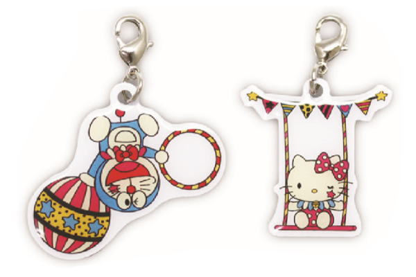 【ドラえもん】【ハローキティ】チャーム【アクロバット】【どらえもん】【ドラエモン】【ドラちゃん】【アニメ】【キティ】【キティちゃん】【サンリオ】【きてぃ】【テレビ】【漫画】【チャーム】【キーリング】【キーホルダー】【キーチェーン】【グッズ】のサムネイル