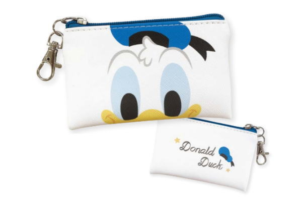 【送料無料】【ディズニーキャラクター】フラットミニポーチフェイス【ドナルドダック】【ドナルド】【どなるど】【ディズニー】【映画】【アニメ】【小物入れ】【ポーチ】【ケース】【ミニポーチ】【ミニケース】【キャラ】のサムネイル