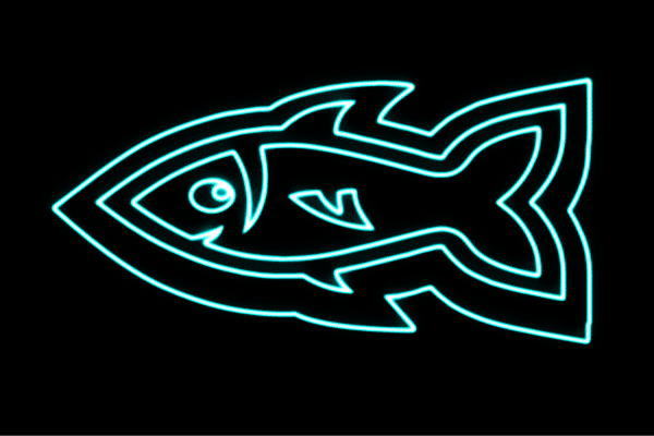 ネオン　お魚20　魚　フィッシュ　さかな　サカナ　FISH　海　うみ　ネオンライト　電飾　LED　ライト　サイン　neon　看板　イルミネーション　インテリア　店舗　ネオンサイン　アメリカン雑貨　おしゃれ