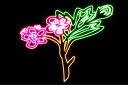 【ネオン】花【34】【ふらわー】【フラワー】【はな】【ハナ】【FLOWER】【お花】【ネオンライト】【電飾】【LED】【ライト】【サイン】【neon】【看板】【イルミネーション】【インテリア】【店舗】【ネオンサイン】【アメリカン雑貨】【おしゃれ】(3)