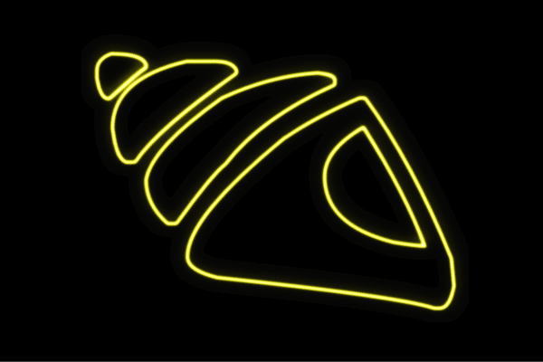 ネオン　巻貝貝　かい　カイ　シェル　貝殻　動物　アニマル　夏　サマー　ネオンライト　電飾　LED　ライト　サイン　neon　看板　イルミネーション　インテリア　店舗　ネオンサイン　アメリカン雑貨　おしゃれ