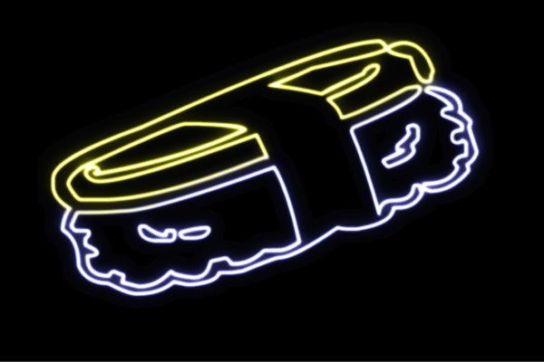 ネオン　たまご3　タマゴ　玉子　お寿司　寿司　おすし　すし　鮨　スシ　握り　ネオンライト　電飾　L..