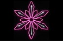【ネオン】【イルミネーション】フロークリスタル【ピンク】【クリスタル】【雪】【結晶】【スノー】【LED】【ネオンライト】【ライト】【サイン】【neon】【ネオン...
