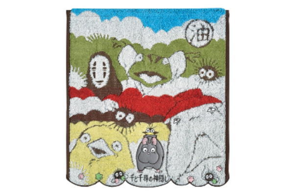 【スタジオジブリ】【千と千尋の神隠し】ウォッシュタオル【油屋と神々】【千尋】【千】【ちひろ】【宮崎駿】【ジブリ】【映画】【アニメ】【レジャー】【タオル】【たおる】【ハンドタオル】