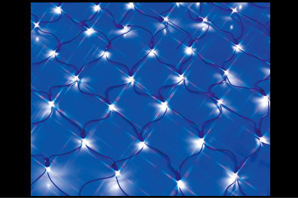【イルミネーション】ネットライト【ブルー】【266球】【LED】【ブラックコード】【冬】【簡単】【工事】【プロ】【電飾】【装飾】【クリスマス】【輝き】【美しい】【イルミ】【ネット】【ライト】
