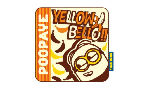 【送料無料】　ミニオンズ　ミニタオルオレンジ　ポップアップベロー　Minions　ミニオン　映画　ユニバーサル　ユニバ　ユニバーサルスタジオ　アニメ　タオル　グッズ　たおる