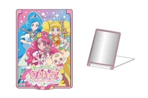 【送料無料】【日本製】【プリキュア】【ヒーリングっどプリキュア】ミニコンパクトミラー【キュアグレース】【ヒープリ】【アニメ】【テレビ】【女の子】【女子】【小学生】【コンパクトミラー】【ミニミラー】【ミラー】【鏡】【かがみ】【カガミ】【コスメ】【かわいい】