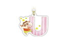 【クレヨンしんちゃん】 イニシャルアクリルキーホルダー【U】 【しんちゃん】【しんのすけ】【テレビ】【アニメ】【漫画】【映画】大人気!