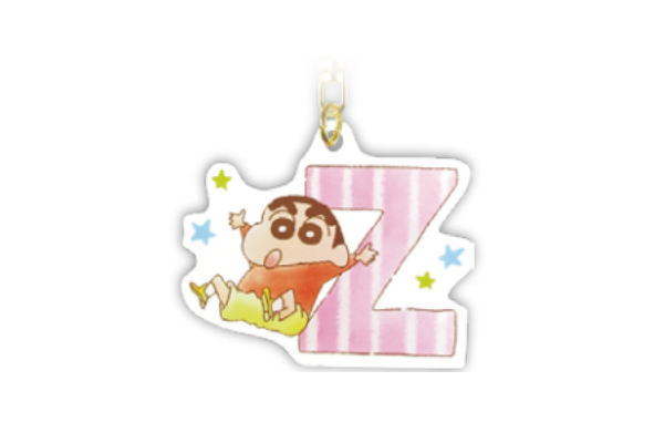 楽天AOIデパート【送料無料】【クレヨンしんちゃん】 イニシャルアクリルキーホルダー【Z】 【しんちゃん】【しんのすけ】【テレビ】【アニメ】【漫画】【映画】大人気！