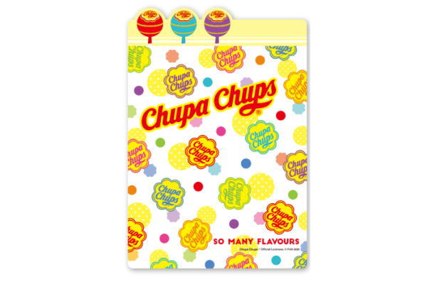 【チュッパチャプス】ダイカット下敷き【ドット】 【Chupa Chups】【あめ】【あめちゃん】【お菓子】大人気！